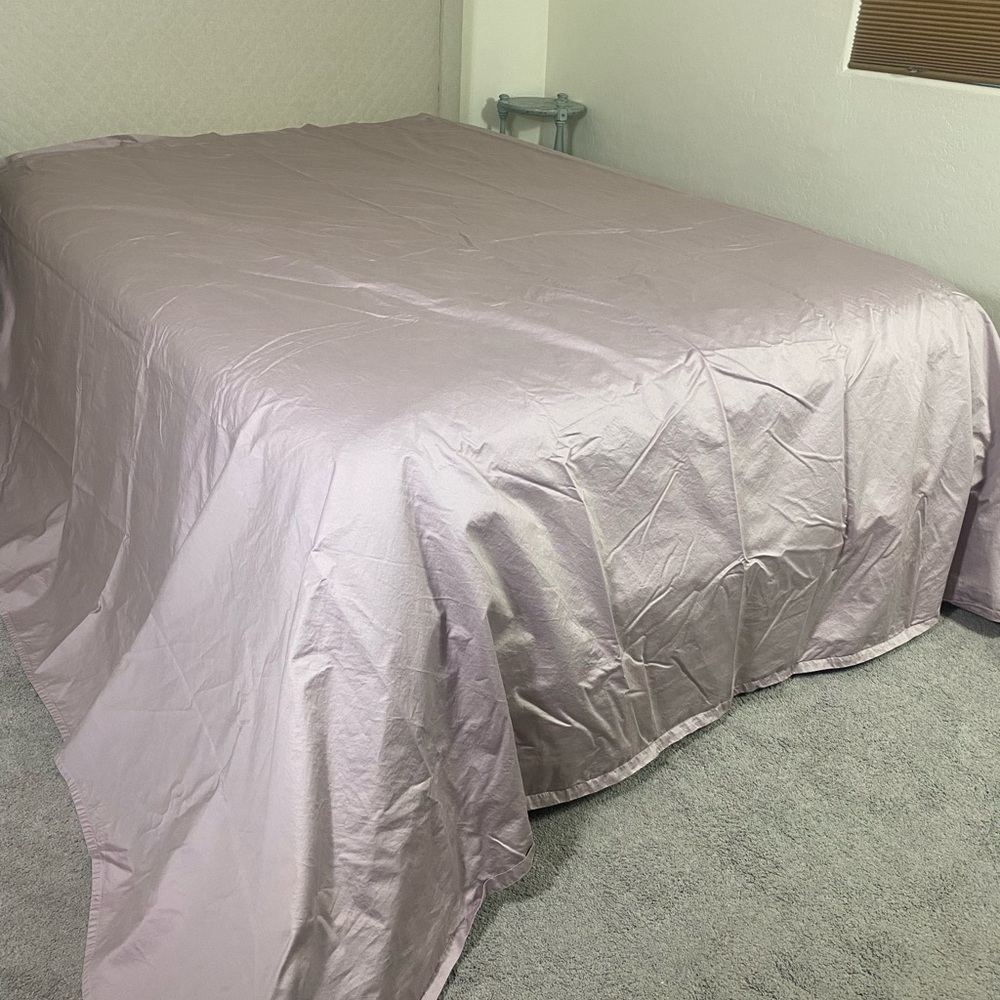 Fieldcrest Lavender Solid Bedspread King